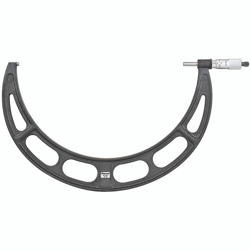 L.S. STARRETT OUTSIDE MICROMETER RCHT 13-14" RANGE .001"